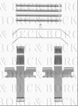 Borg & Beck BBK1411 - Kit de accesorios, pastillas de frenos
