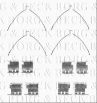 Borg & Beck BBK1425 - Kit de accesorios, pastillas de frenos