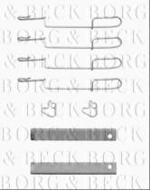 Borg & Beck BBK1427 - Kit de accesorios, pastillas de frenos