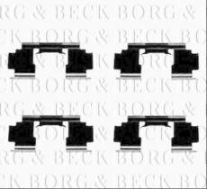 Borg & Beck BBK1436 - Kit de accesorios, pastillas de frenos