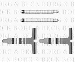 Borg & Beck BBK1444 - Kit de accesorios, pastillas de frenos