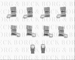 Borg & Beck BBK1445 - Kit de accesorios, pastillas de frenos