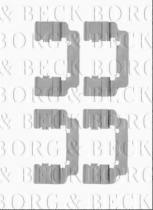Borg & Beck BBK1451 - Kit de accesorios, pastillas de frenos