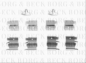 Borg & Beck BBK1469 - Kit de accesorios, pastillas de frenos
