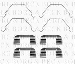Borg & Beck BBK1470 - Kit de accesorios, pastillas de frenos