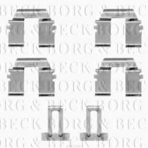 Borg & Beck BBK1476 - Kit de accesorios, pastillas de frenos