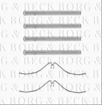 Borg & Beck BBK1489 - Kit de accesorios, pastillas de frenos