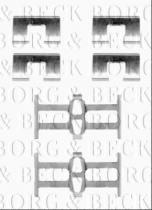 Borg & Beck BBK1490 - Kit de accesorios, pastillas de frenos