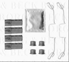Borg & Beck BBK1496 - Kit de accesorios, pastillas de frenos