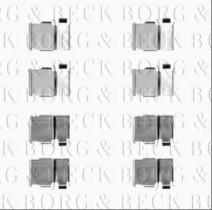 Borg & Beck BBK1497 - Kit de accesorios, pastillas de frenos