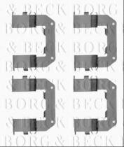 Borg & Beck BBK1498 - Kit de accesorios, pastillas de frenos
