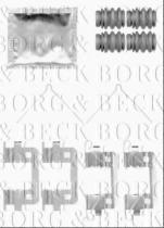Borg & Beck BBK1502 - Kit de accesorios, pastillas de frenos