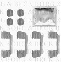 Borg & Beck BBK1503 - Kit de accesorios, pastillas de frenos