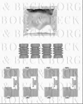 Borg & Beck BBK1504 - Kit de accesorios, pastillas de frenos