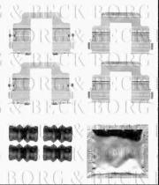 Borg & Beck BBK1506 - Kit de accesorios, pastillas de frenos