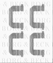 Borg & Beck BBK1507 - Kit de accesorios, pastillas de frenos