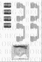 Borg & Beck BBK1508 - Kit de accesorios, pastillas de frenos