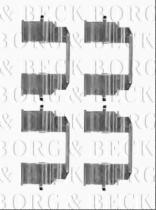 Borg & Beck BBK1513 - Kit de accesorios, pastillas de frenos