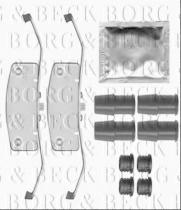 Borg & Beck BBK1517 - Kit de accesorios, pastillas de frenos