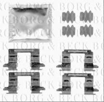 Borg & Beck BBK1521 - Kit de accesorios, pastillas de frenos