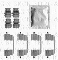 Borg & Beck BBK1524 - Kit de accesorios, pastillas de frenos