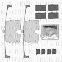 Borg & Beck BBK1530 - Kit de accesorios, pastillas de frenos