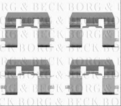 Borg & Beck BBK1533 - Kit de accesorios, pastillas de frenos