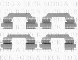 Borg & Beck BBK1534 - Kit de accesorios, pastillas de frenos