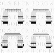 Borg & Beck BBK1536 - Kit de accesorios, pastillas de frenos