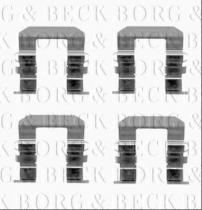 Borg & Beck BBK1538 - Kit de accesorios, pastillas de frenos