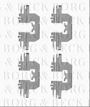 Borg & Beck BBK1541 - Kit de accesorios, pastillas de frenos