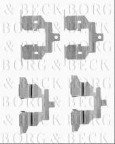 Borg & Beck BBK1542 - Kit de accesorios, pastillas de frenos
