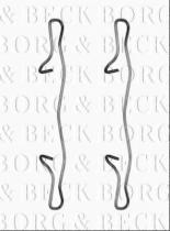 Borg & Beck BBK1545 - Kit de accesorios, pastillas de frenos