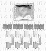 Borg & Beck BBK1551 - Kit de accesorios, pastillas de frenos