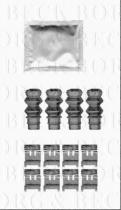 Borg & Beck BBK1556 - Kit de accesorios, pastillas de frenos