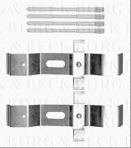 Borg & Beck BBK1557 - Kit de accesorios, pastillas de frenos