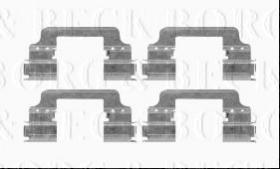 Borg & Beck BBK1573 - Kit de accesorios, pastillas de frenos