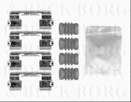 Borg & Beck BBK1579 - Kit de accesorios, pastillas de frenos
