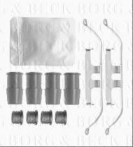 Borg & Beck BBK1584 - Kit de accesorios, pastillas de frenos
