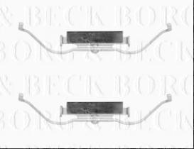 Borg & Beck BBK1586 - Kit de accesorios, pastillas de frenos