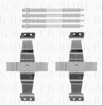 Borg & Beck BBK1589 - Kit de accesorios, pastillas de frenos
