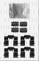 Borg & Beck BBK1604 - Kit de accesorios, pastillas de frenos