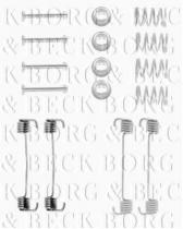 Borg & Beck BBK6006 - Kit de accesorios, pastillas de frenos