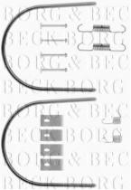 Borg & Beck BBK6012 - Kit de accesorios, pastillas de frenos