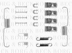 Borg & Beck BBK6014 - Kit de accesorios, pastillas de frenos