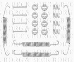 Borg & Beck BBK6017 - Kit de accesorios, pastillas de frenos