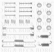 Borg & Beck BBK6021 - Kit de accesorios, pastillas de frenos