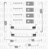 Borg & Beck BBK6049 - Kit de accesorios, pastillas de frenos