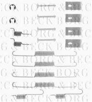 Borg & Beck BBK6055 - Kit de accesorios, pastillas de frenos