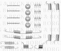 Borg & Beck BBK6064 - Kit de accesorios, pastillas de frenos